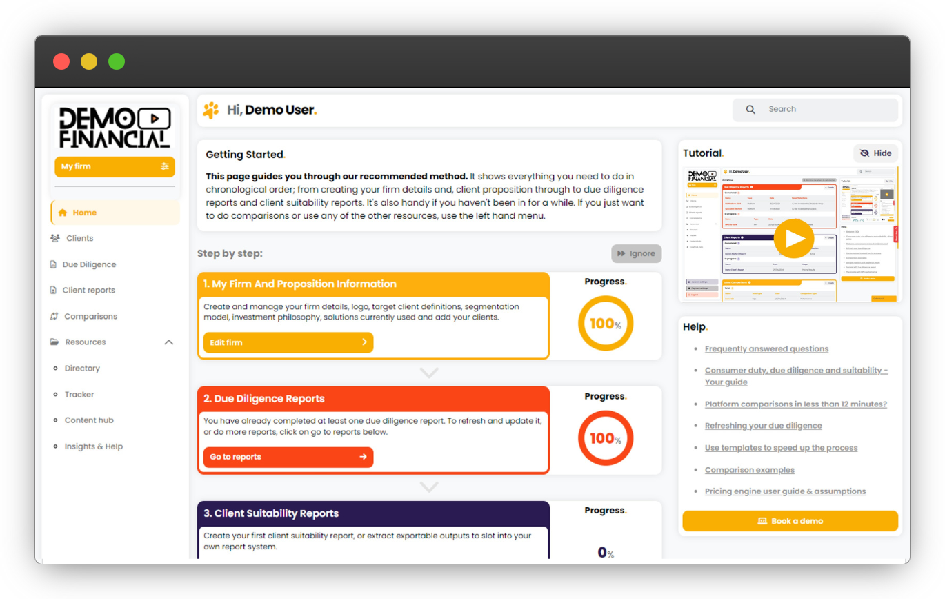 Analyser new dashboard
